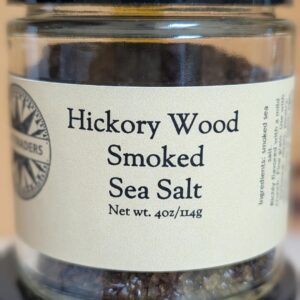 Hickory Wood Smoked Sea Salt