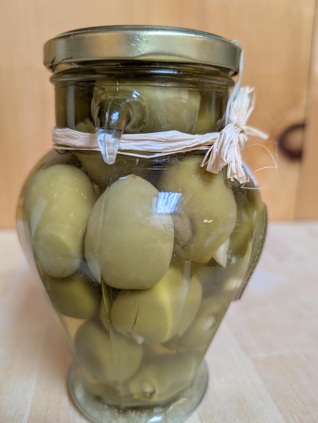 Garlic Stuffed Olives Gordal